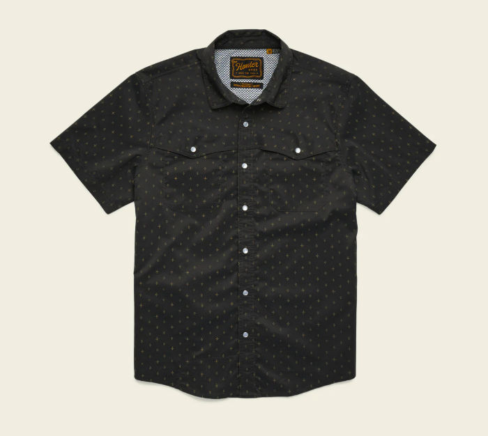 Open Country Tech Shirt- Supernovas/Antique Black